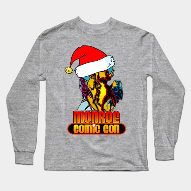 Monroe Comic-Con Christmas Tee Long Sleeve T-Shirt by gpill22